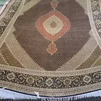 (فرش حق زاده)ماهی ۱۲متری۵۰ رج گل ابریشم|فرش|تبریز, |دیوار