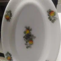 دیس و جا میوه ای سیب گلابی(گل میوه). اصل. طرح قدیم