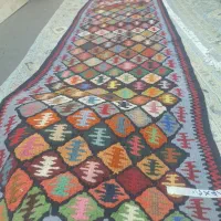گلیم سنندج کهنه ویک قالی 6متری