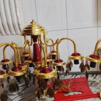 2عدد لوستر درحدنو به شرط سالمی بزرگه.کوچیکه|لوستر و چراغ آویز|خرم‌آباد, |دیوار