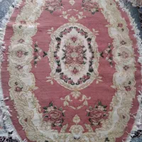 فرش بیضی