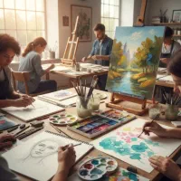 آموزش نقاشی کودکان و بزرگسالان