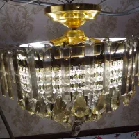 لوستر 6 شاخه|لوستر و چراغ آویز|اصفهان, کارلادان|دیوار