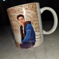 ماگ  حرارتی دسته قلبی ماگ رنگی