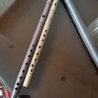 دو عدد فلوت عربی چوبی