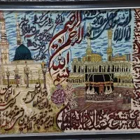 تابلو فرش دستباف اصل قدمت دار