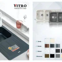 سینک ظرفشویی گرانیتی VITRO|مصالح و تجهیزات ساختمان|مشهد, آبکوه|دیوار