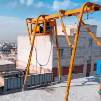 سرویس بالابر ساختمانی در محل (سیم پیچی)