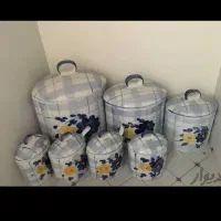 ظروف گل آبی سالم  خا  ستا   رم|ظروف سرو و پذیرایی|زنجان, |دیوار