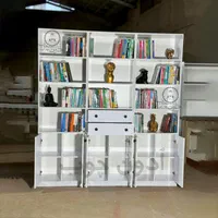 کتابخانه و کمد کتاب مدل یگانه|کتابخانه، شلف، قفسه‌های دیواری|تبریز, |دیوار