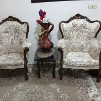 مبل سلطنتی ۹نفره|مبلمان خانگی و میز عسلی|ورامین, ورامین|دیوار