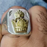 انگشتر مردانه تاجی