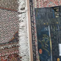 ۲عدد فرش ۱۲متری +۹متری شاهماهی سرمه ای ماتریس|فرش|مشکین‌دشت, |دیوار