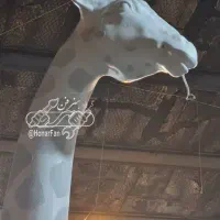 مجسمه زرافه کنارسالنی سردیس، لوستر زرافه پارامتریک|مجسمه، تندیس، ماکت|تهران, وردآورد|دیوار