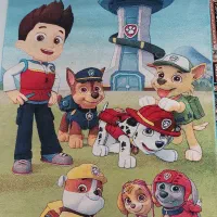 فرش کودک طرح سگ های نگهبان