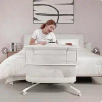 گهواره برقی و تخت کنار مادر ماستلا|کالسکه و لوازم جانبی|محمدیه-قزوین, |دیوار