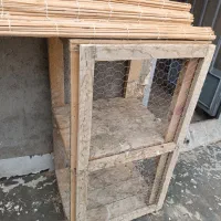 قفس چوبی چوب روس|لوازم جانبی حیوانات|اصفهان, ستار|دیوار