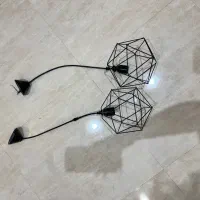 لوستر کاملا سالم در حد نو|لوستر و چراغ آویز|کیش, |دیوار