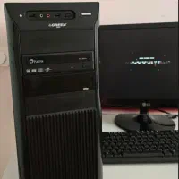 کامپیوتر با مانیتور تاچ LG|رایانه رومیزی|تهران, کوی بیمه|دیوار