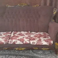 مبل راحتی هفت نفره به همراه عسلی