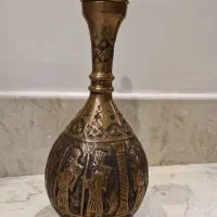 تنگ مسی قلمزنی
