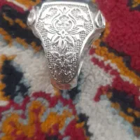 انگشتر نقره تک درخت