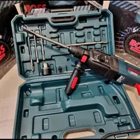 دریل پیکور سه کاره ۴ شیار گیربکسی صنعتی boss