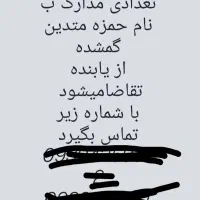 تعدادی مدارک گمشده