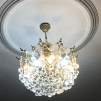 ۱ عدد لوستر برنز
