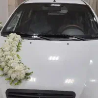 پنل گل ماشین عروس