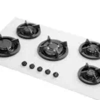 اجاق سفید گاز مشکی سینک Senator|اجاق گاز و لوازم برقی پخت‌وپز|تهران, پونک|دیوار