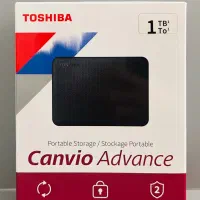 هارد ۱ ترابایت توشیبا Canvio Advance (سری حرفه‌ای)