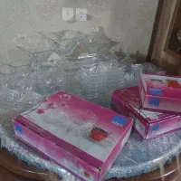 سرویس بلور سیلیکات ژاپن کاملا سالم