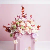 گل شمع باکس گل عروسی ختم