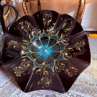 ظروف مشکی دکوری