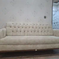 مبل ۸ نفره چستر  در حد نو|مبلمان خانگی و میز عسلی|رشت, چله خانه|دیوار