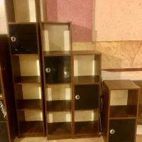 میز دو طرف کشو -ویترین اداری-میز عسلی اداری