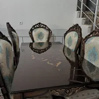 مبلمان نه نفره همراه با ناهار خوری شش نفره