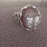 انگشتر نقره مردانه