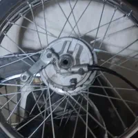 چرخ جلو موتور