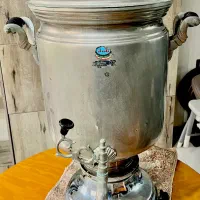 سماور بزرگ ۲۰ لیتری برنجی