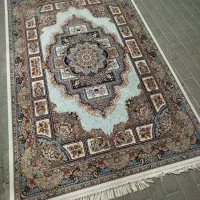 ۳تخته فرش ۶متری حوض نقره1000شانه اصل ضخیم/فرش علوی