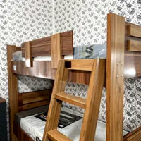 تخت دوطبقه تخت خواب دوطبقه دو طبقه تمام چوب والریا|تخت و سرویس خواب|تهران, شهرک ابوذر|دیوار