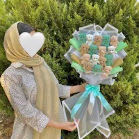 عروسک بوکت استیچ پاندا کوالا تک شاخ صورتی|اسباب‌بازی بچه|شهریار, شهریار|دیوار