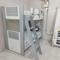 تخت دوطبقه کودک|اسباب و اثاث بچه|تهران, نیروی هوایی (پیروزی)|دیوار