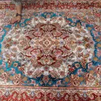 فرش تمام ابریشم تبریز|فرش|تهران, آشتیانی|دیوار
