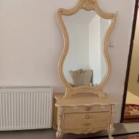 آیینه شمعدان در حد نو