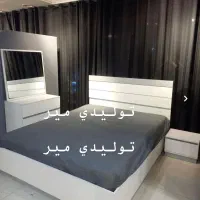 سرویس تخت خواب ۲ نفره نیم سرویس دونفره تشک مدل ۰۳۰