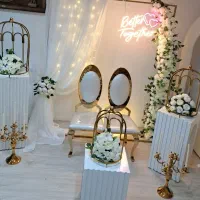 دیزاین جایگاه های بله برون ،نامزدی ،حنابندان ،عقد|خدمات پذیرایی، مراسم|بندر ماهشهر, |دیوار