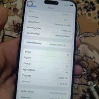 اپل iPhone 16 Pro Max با حافظهٔ ۱ ترابایت|موبایل|شیراز, میانرود|دیوار